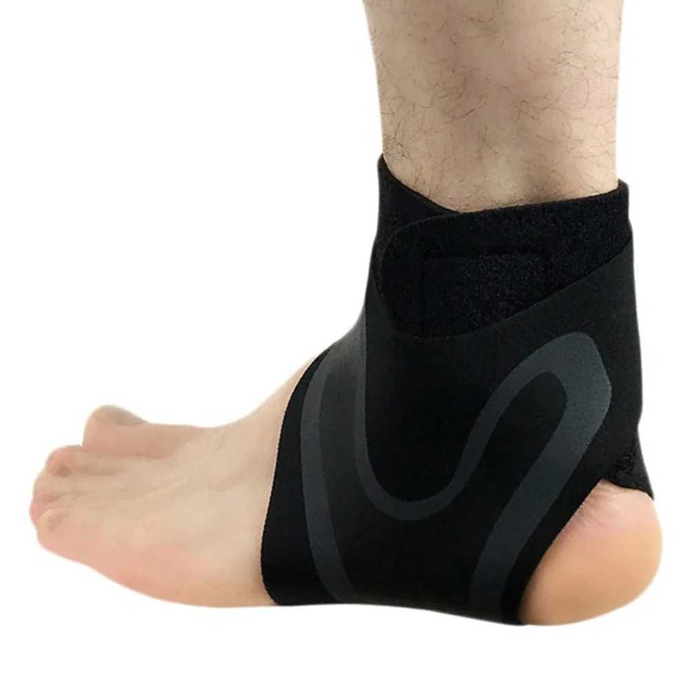 1 Pc Elastic Ankle Brace Strap Ankle Support Fitness Breathable Compression Anti Sprain Foot Protection Bandage Sport Safety Y240913
