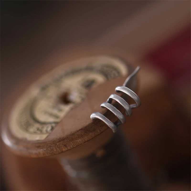 MKENDN Gothic Style Ear Cuffs Simple Clip Earrings for Women Climbers No Piercing Fake Cartilage Earring 925 Sterling SilverX240913