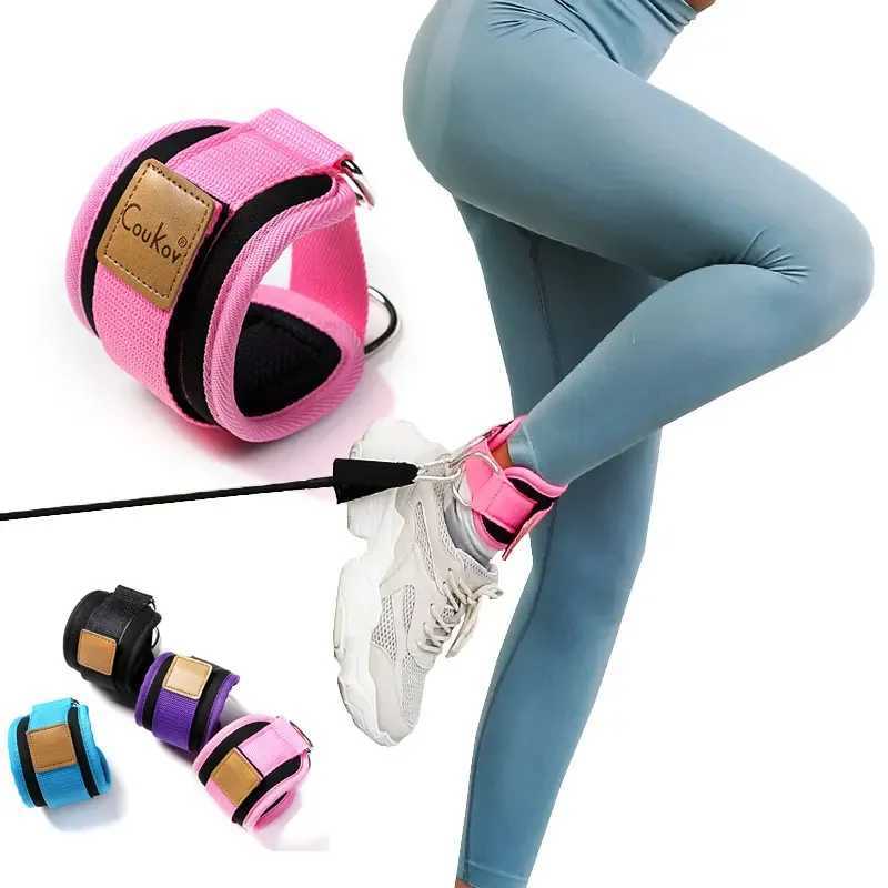 Ankle Strap For Cable Machines - Padded Gym Cuff For Ankle Protector Gym Sports Training Equipment Fitness Ankle Protector 1Pc Y240913