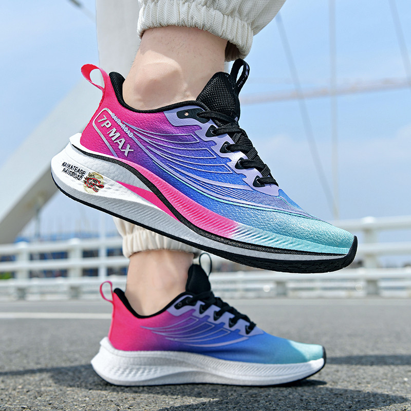 Carbon Plate Marathon Men Casual Sneakers Shoes Comfortable Gym Luxury Trainer Lightweight Running Shoes Male Tenis Masculino
