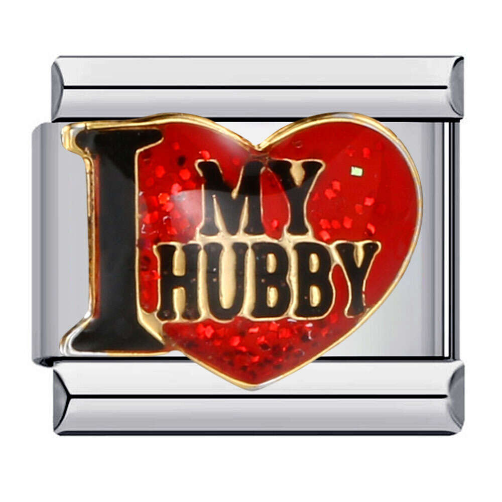 Icon Titanium Steel Gold Plated Enamel Cartoon DIY Beads Italian Charm Bracelet Italian Charm Links Stainless Steel Fit 9mm Bracelet Jewelry DIY Makin