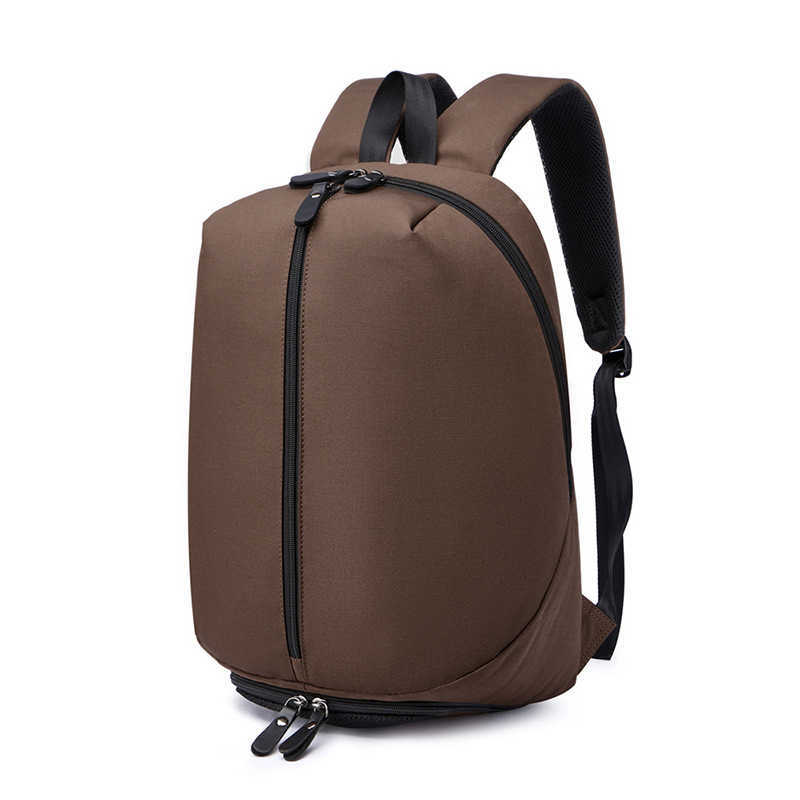 Waterproof trendy men's backpack vertical square fitness backpack outdoor Luggage Backpack 240915