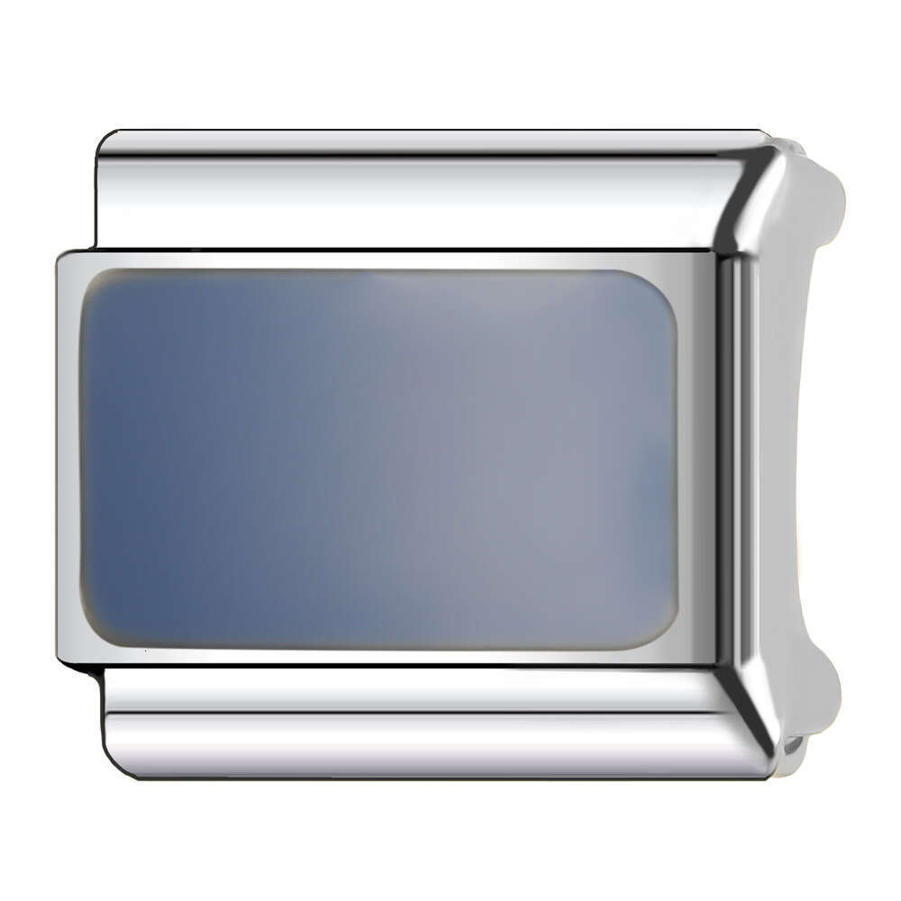 New Women's Gift colour Bead Italian Charms Links Bangle Beads Fit 9mm Stainless Steel Bracelet Making DIY For Women Fashion Jewelry