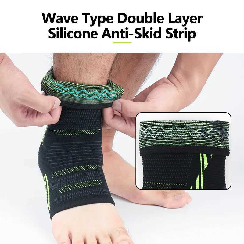 1 Pair Protective Football Ankle Support Basketball Ankle Brace Compression Nylon Strap Belt Ankle Protector Y240913