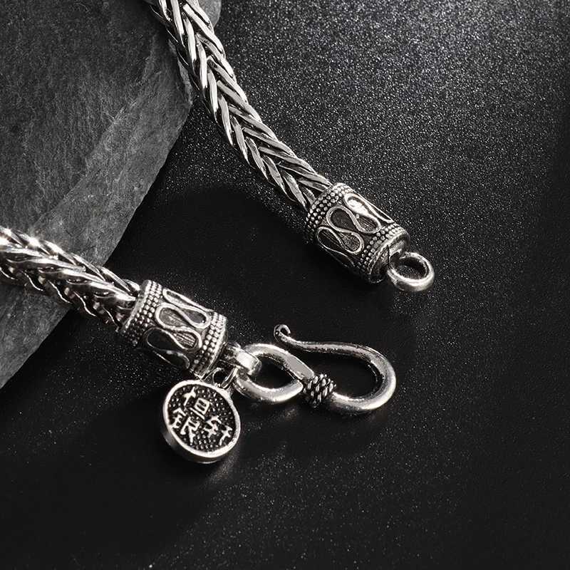 Retro Punk Keel Chain Metal Bracelet for Men Women Fashion Personality Cool Motorcycle Rock Rider Jewelry GiftX240913