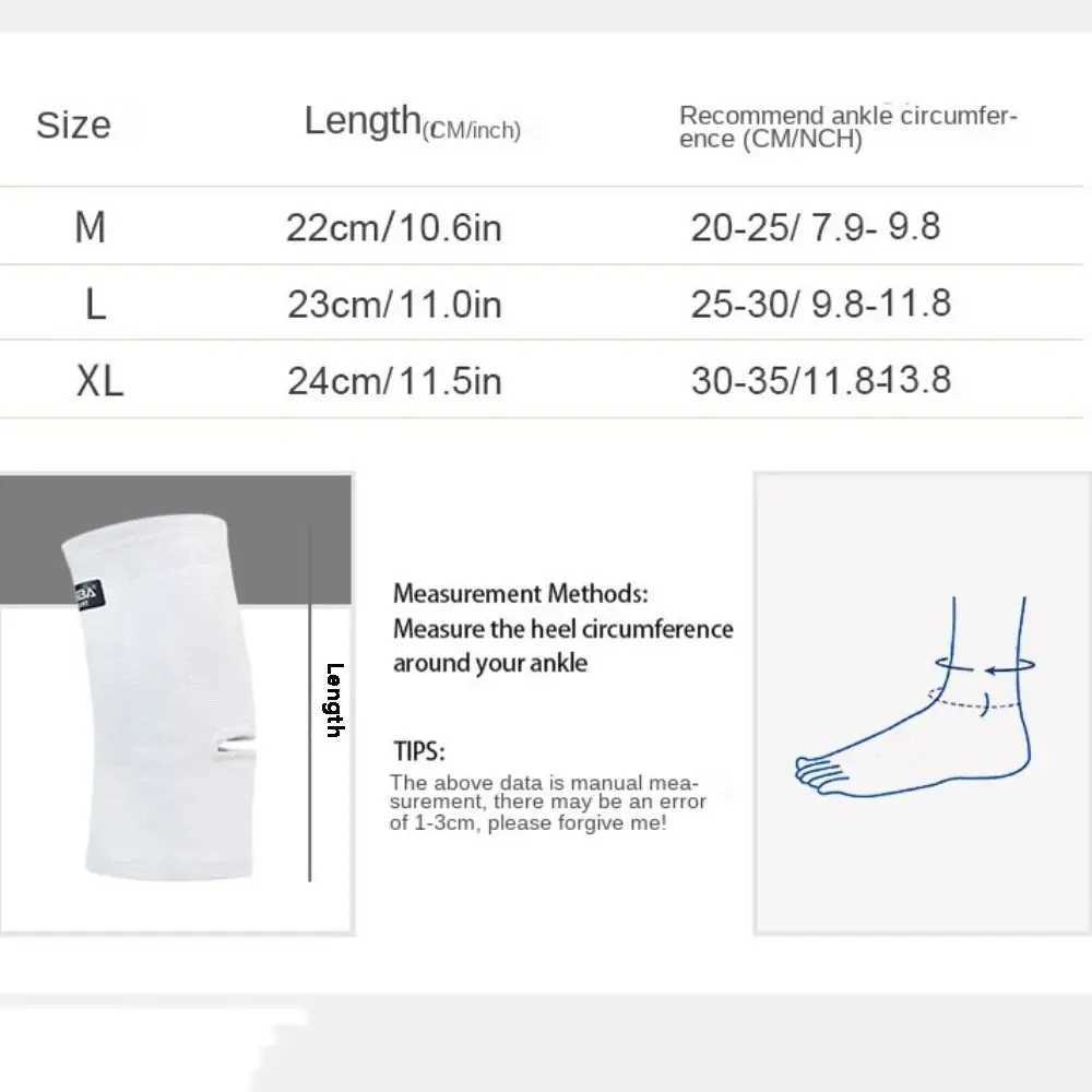 Compression Strap Durable Nylon Ankle Support Black White Khaki M/L/XL Ankle Brace Elastic Achilles Tendon Brace Foot Sprain Y240913