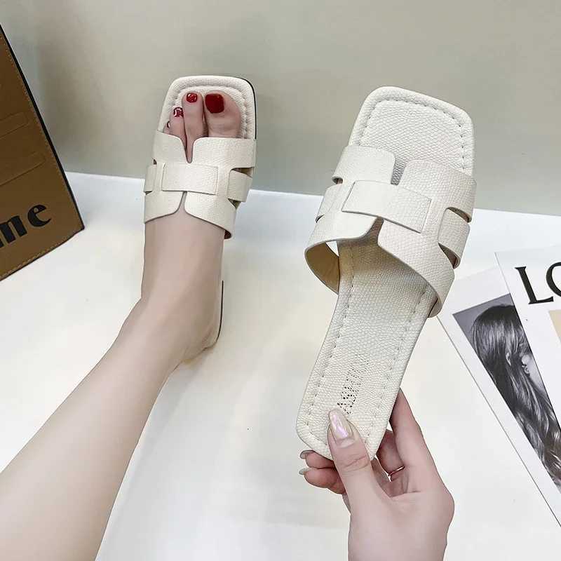 Summer Sliding Shoes for Women High Quality Sliding Sandals for Women New Fi Design for Beach Flat Shoes for WomenXJ250326