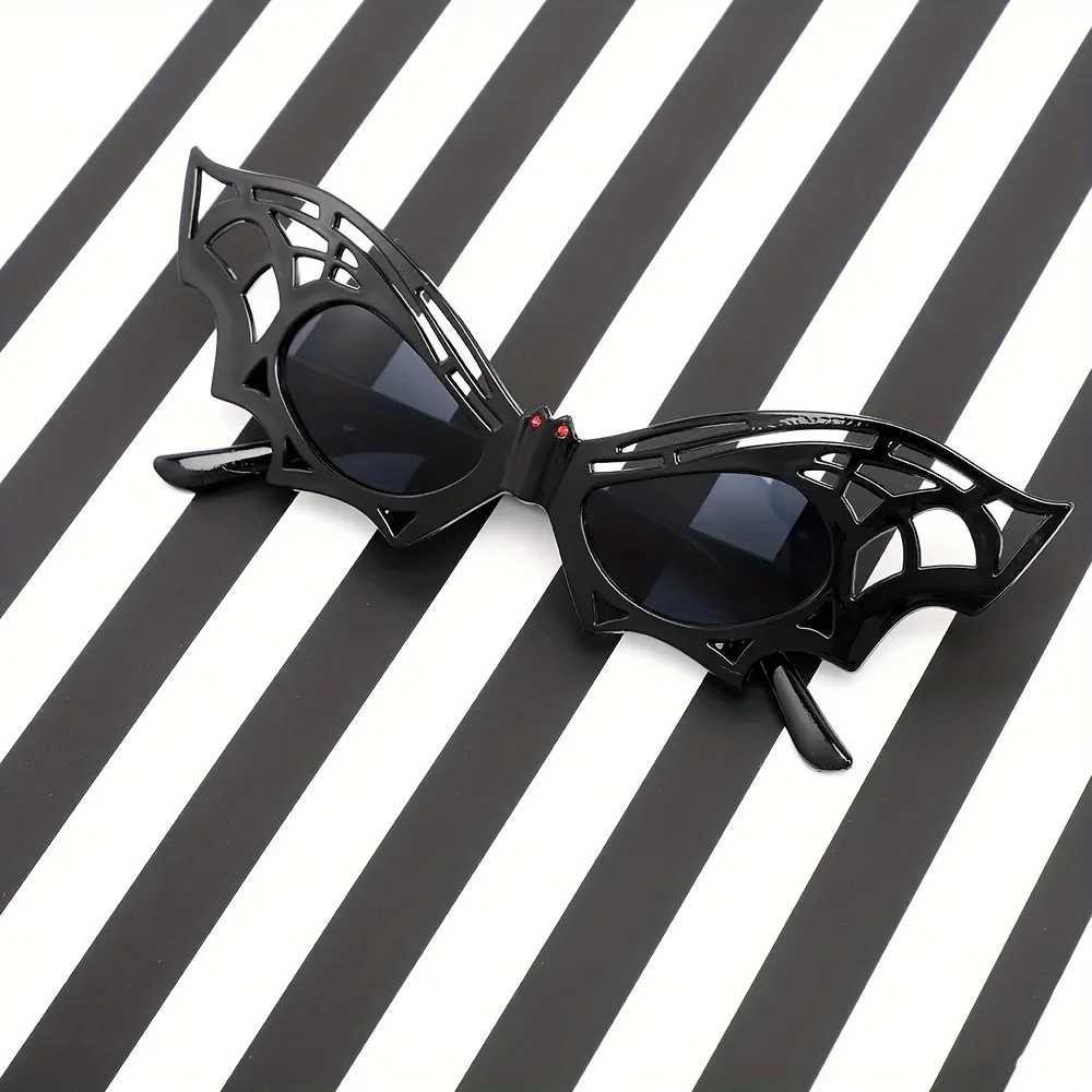 Other Fashion Accessories Halloween Sunglasses Party Bat Eyeglasses Retro Punk Funny Personalized Glasses Props Cosplay Decorations H240913