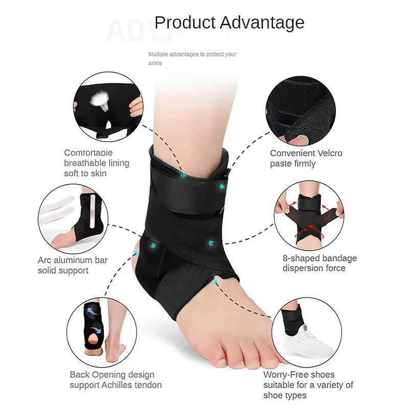 Ankle Brace for Sprained Ankle Men Women Ankle Support Stabilizer Ankle Guard for Running Basketball Injury Recovery Sprain Y240913