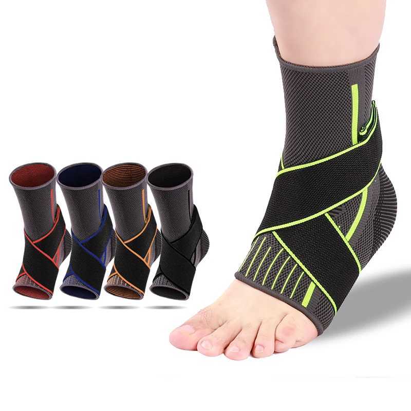 Sports Adjustable Ankle Support Ankle Bandage Ankle Compression Sleeve for Basketball Volleyball Running Fitness Ankle Protector Y240913