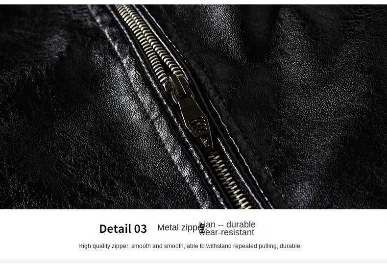 Autumn 2024 Mens Leather Jacket Vintage Black Windproof Warm Pu Coat Street Fashion Zipper Biker Jacket Mens Brand ClothingX240913