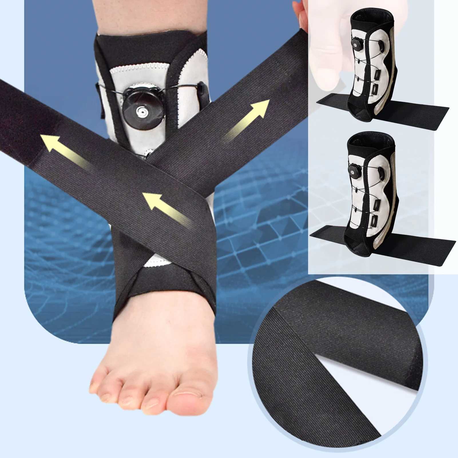 Ankle Support Strap Sports Foot Support Ankle Brace For Sprained Ankle Men Foot Guard Sprain Ankle Orthosis Bandage Wrap Joint Y240913