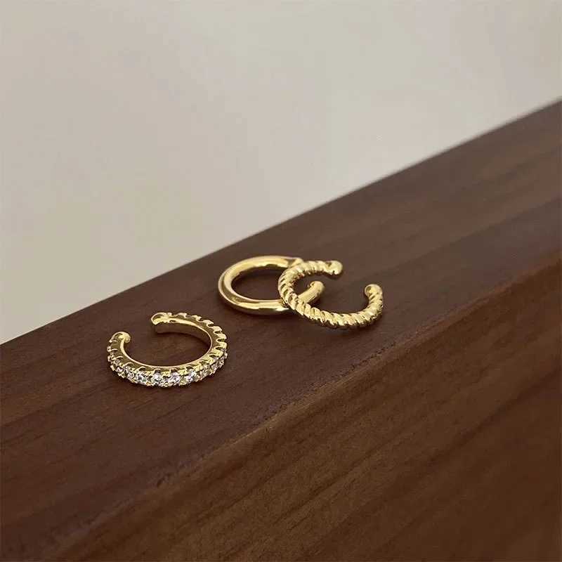 3 Pcs Delicate Ear Cuff Set Ear Clip Earrings Fake Piercing Earrings for Women Trendy Fashion Accessories 2024 GiftX240913