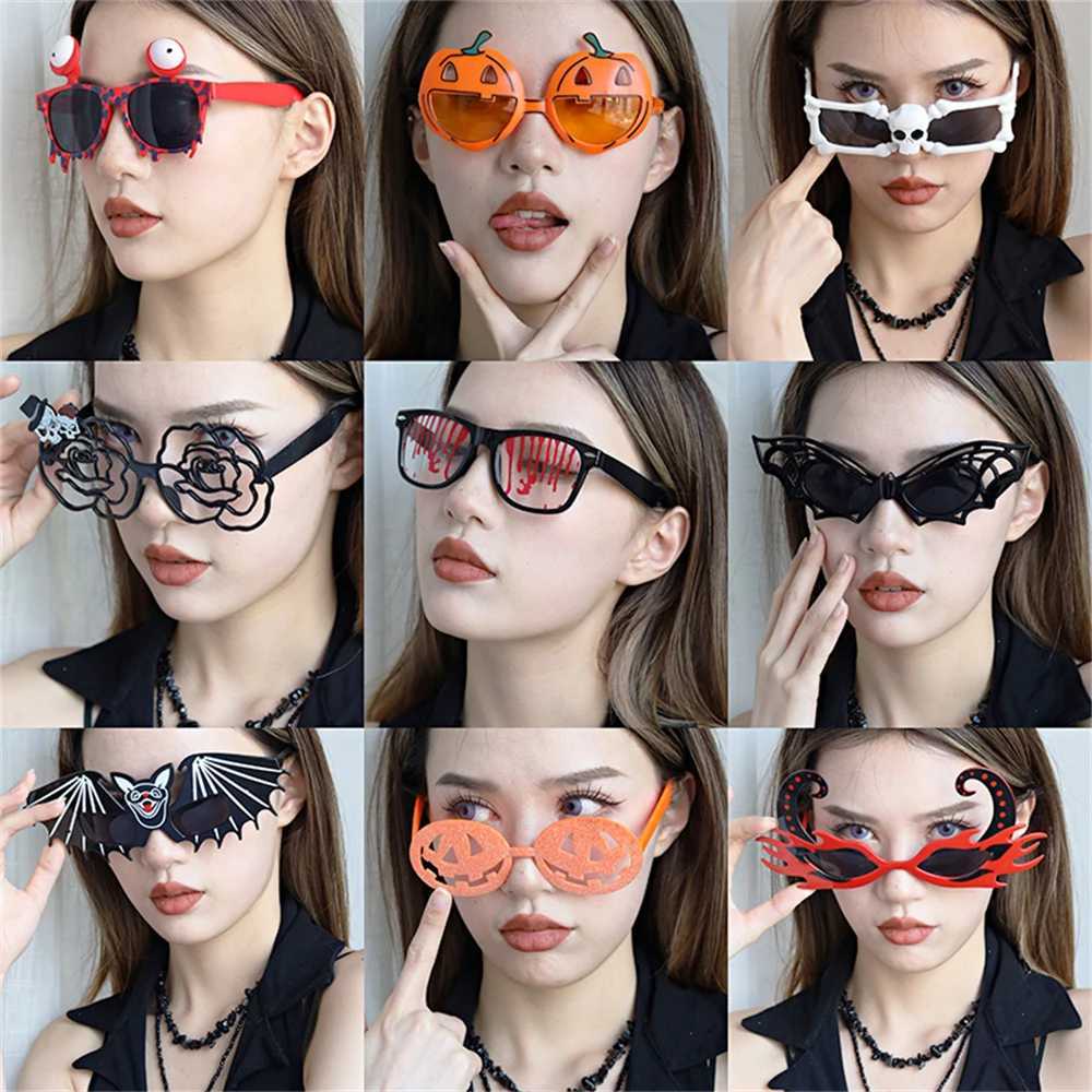 Other Fashion Accessories Halloween Mask Funny Glasses Party Decoration Cosplay Anime Novelty Special Use Horror Holiday Dress Up H240913