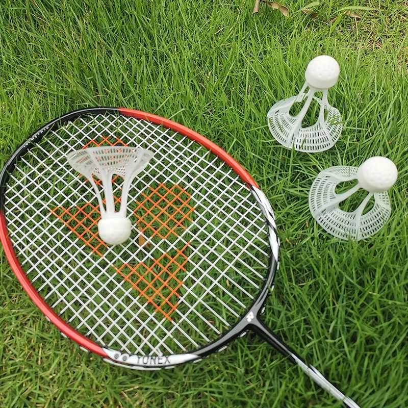 Windproof Badminton Outdoor Badminton Windproof Plastic Ball Nylon Shuttlecock Stable Resistance Sport Training Balls Y240912