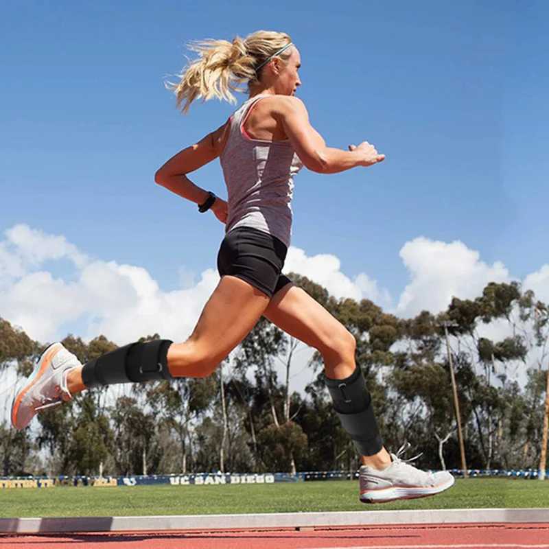 Adjustable Ankle Weights Support Brace Strap Running Walking Crossfit Legs Strength Training Shock Guard Gym Equipment XA179L Y240913