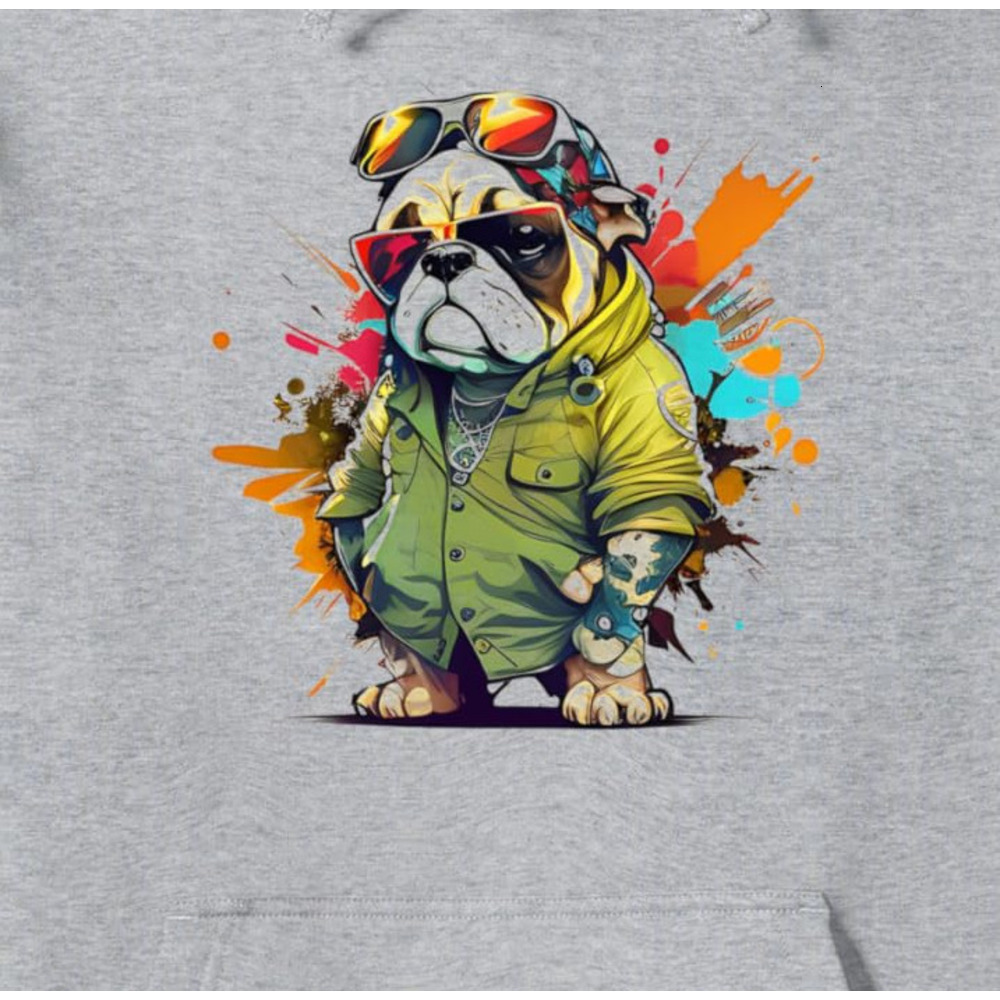 Hoodie for Mens Womens Bulldog Dog Breed Cool Graphic Design For Men Women Pullover Hoodie Graphic Hoodies sweatshirt Pullover Long Sleeve