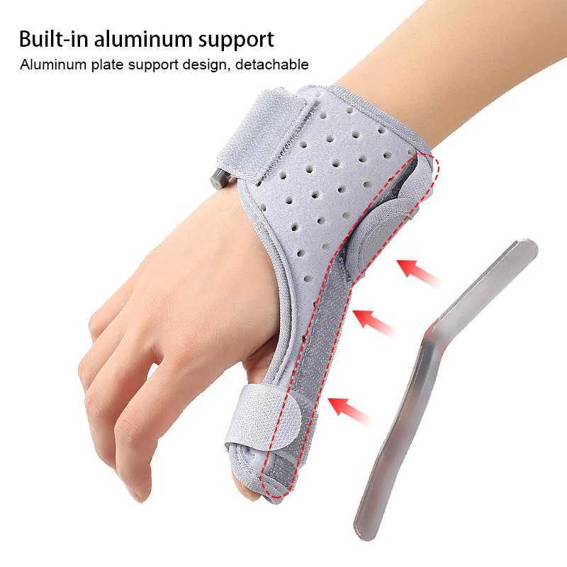 Wrist Support 1pcs Adjustable Thumb Spica Splint Finger Holder Stable Breathable Pain Relief Thumb Wrist Stabilizer For Carpal Tunnel Sprains z240913