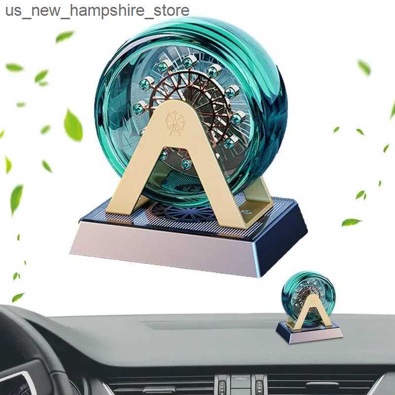 Car Air Freshener Car Interior Ornament Car Accessories Ferris Wheel Shape Solar-powered Car Perfume Diffuser For Cars Truck SUV Auto ConvertibleL2409