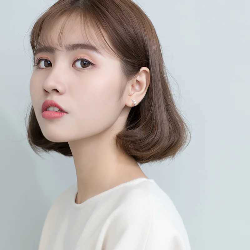 MloveAcc 100% 925 Sterling Silver CZ Musical Note Ear Cuff Clip on Earrings for Women Girl Without Piercing Earing Pearl JewelryX240913