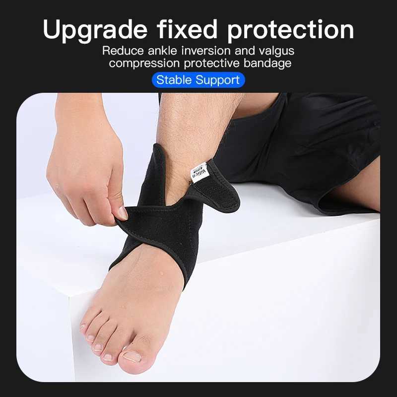 1PCS Compression Ankle Braces Support Strong Ankle Sports Protection Stabilize Ligaments-Eases Swelling Sprained Adjustable Y240913