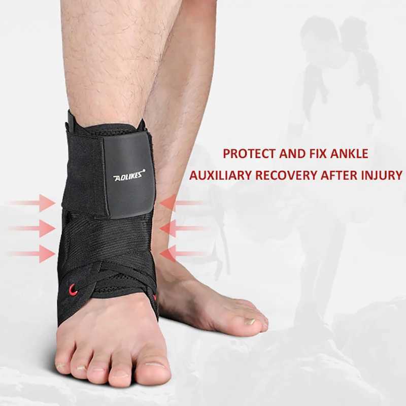 1 pcs Adjustable Bandage Sports Foot Anklet Wrap Ankle Brace Support Elastic Splint for Guard Sprains Injury Protector Y240913