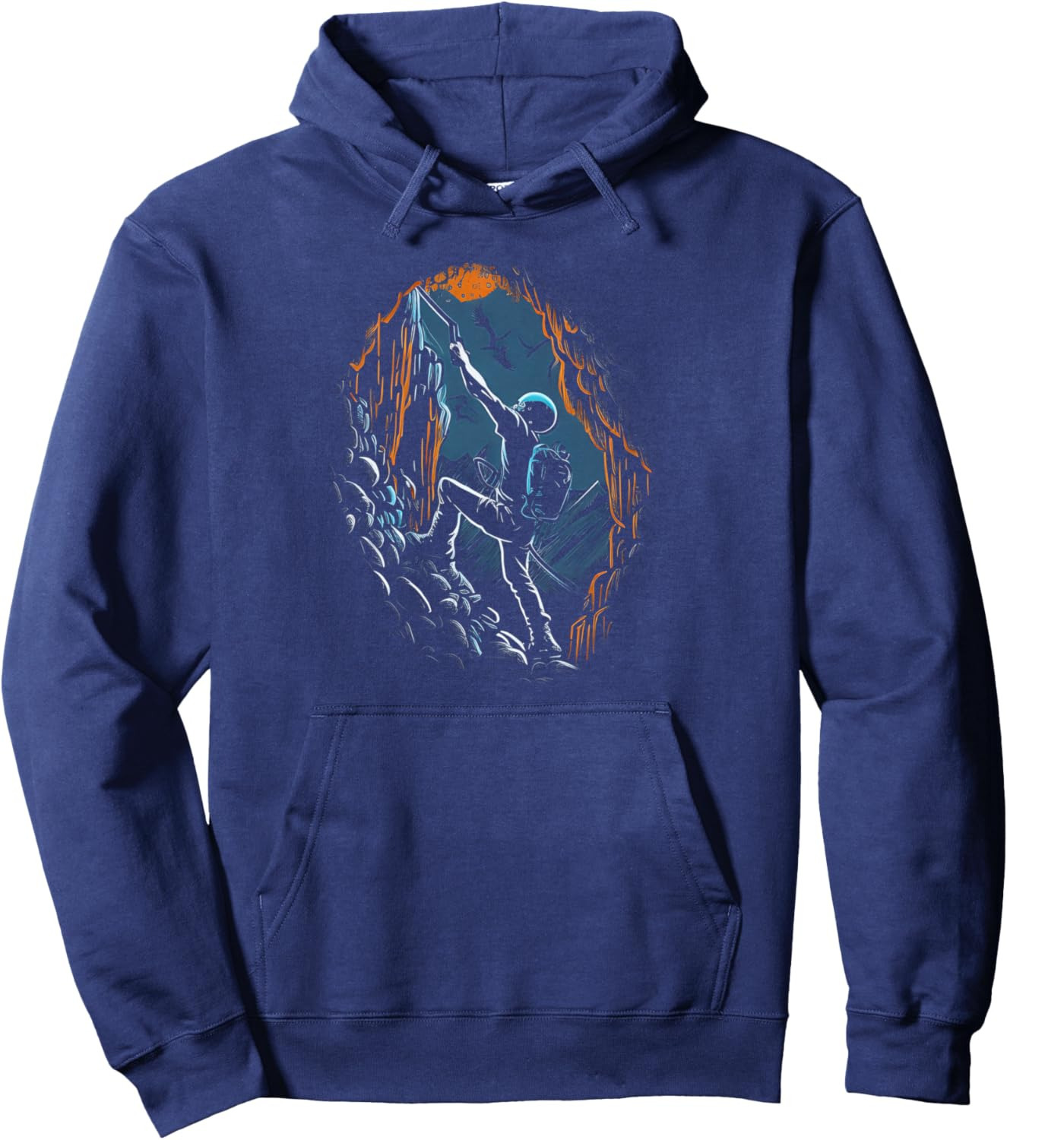 Hoodie for Mens Womens Rock Climbing Gear Mountain Climber Gift Idea Pullover Hoodie Graphic Hoodies sweatshirt Pullover Long Sleeve