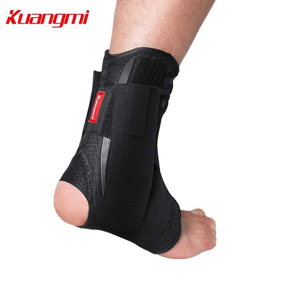 Kuangmi Adjustable Ankle Brace Immobilized 2 PCS Bandage Support Foot Stabilizer Sprain Injury Guard Protector Ankle Straps Y240913