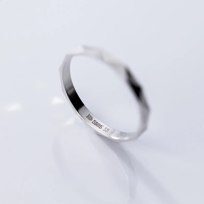 La Monada 45mm-57mm Silver Ring 925 Womens Korean Ring 925 Pure Silver Jewelry Pure Fashion Ring 240905