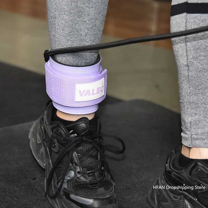 1Pcs Fitness Ankle Straps Adjustable D-Ring Foot Support Cuffs Gym Leg Strength Workouts Pulley Buckle Sports Feet Guard Y240913
