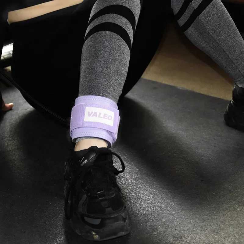 1Pcs Leather Fitness Ankle Straps Adjustable D-Ring Foot Support Cuffs Gym Leg Strength Workouts Pulley Buckle Sports Feet Guard Y240913