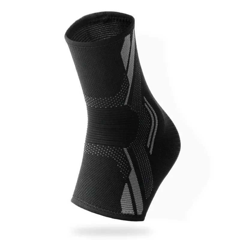 1pc Sports Ankle Support Compression Nylon Ankle Protector Elastic Knitted Breathable Bootabll Basketball Protective Ankle Brace Y240913