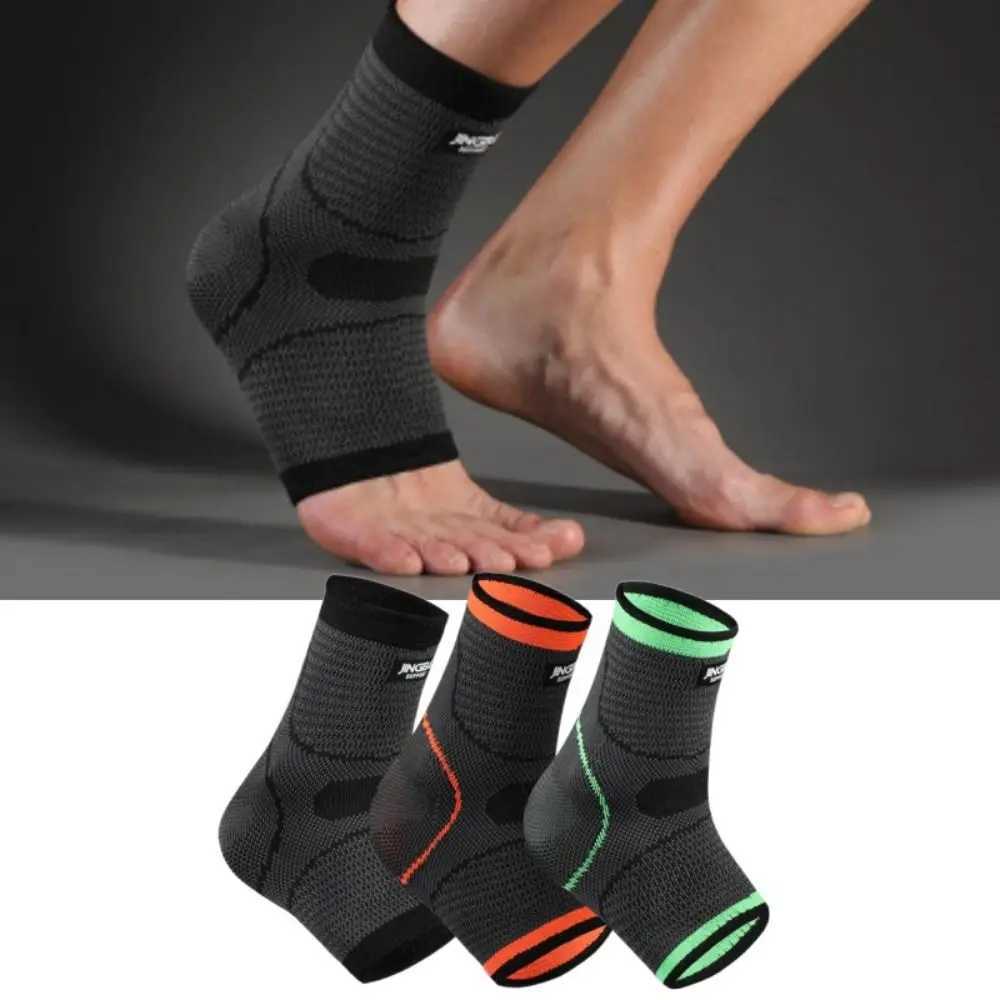 1pcs Basketball 3D Compression Ankle Brace Nylon Breathable Ankle Support Sleeve Elastic Ankle Protective Ankle Protector Women Y240913