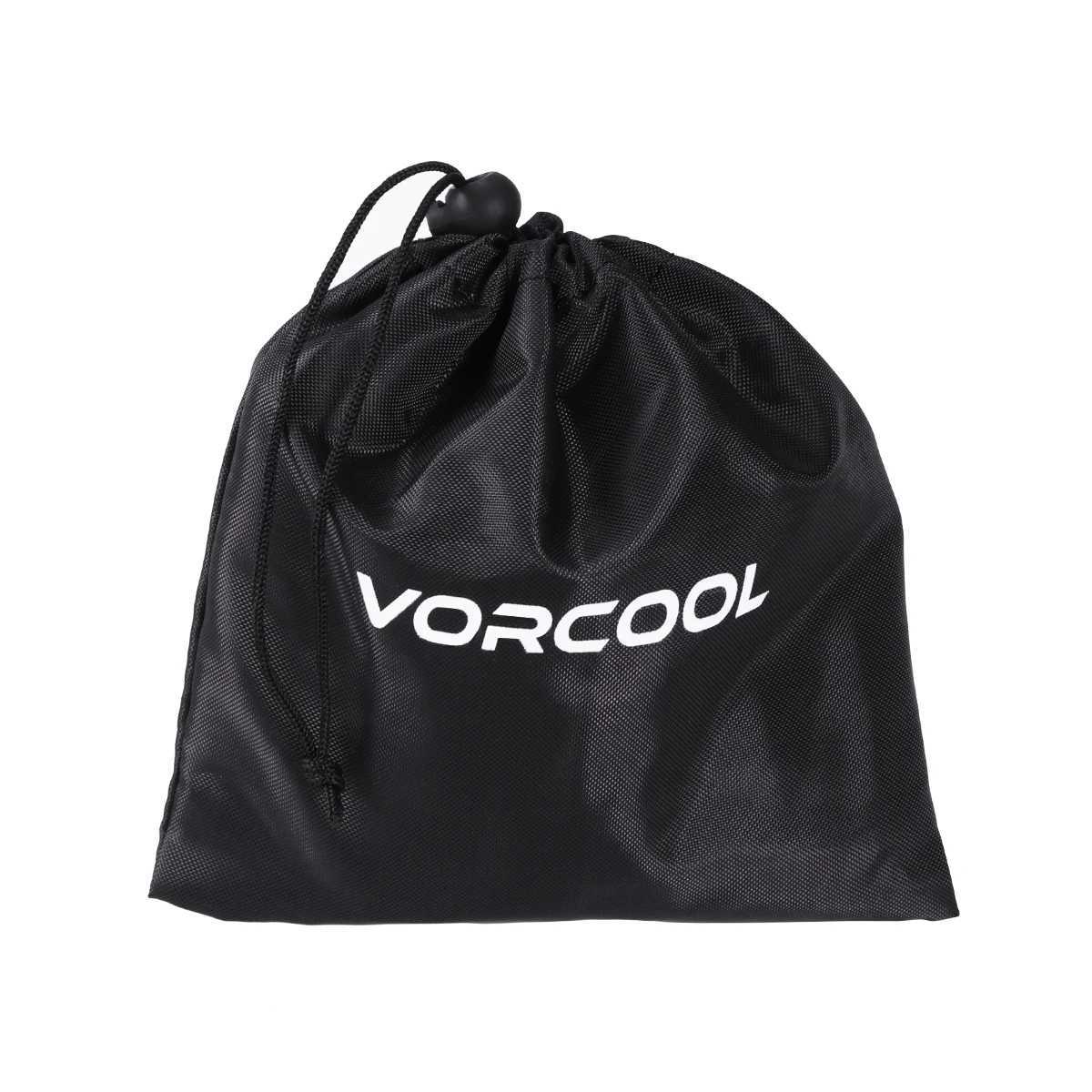VORCOOL Black 2pcs Ankle Straps Padded D-ring Ankle Cuffs for Gym Workouts Cable Machines Leg Exercises with Carry Bags Y240913