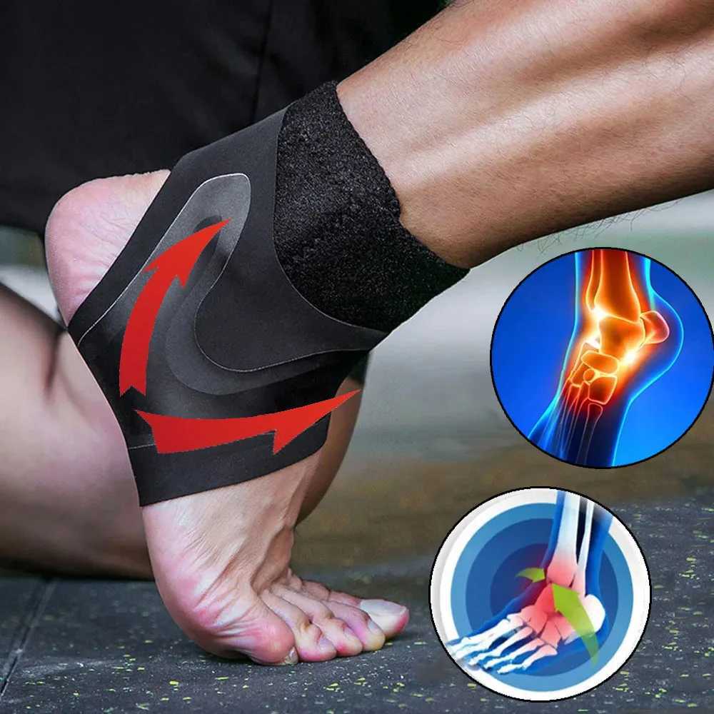 Sports Anklets Tendon Pain Relief Band Sprain Ankle Support Foot Sprain Wrap Basketball Football Athletic Sport Anklet Support Y240913