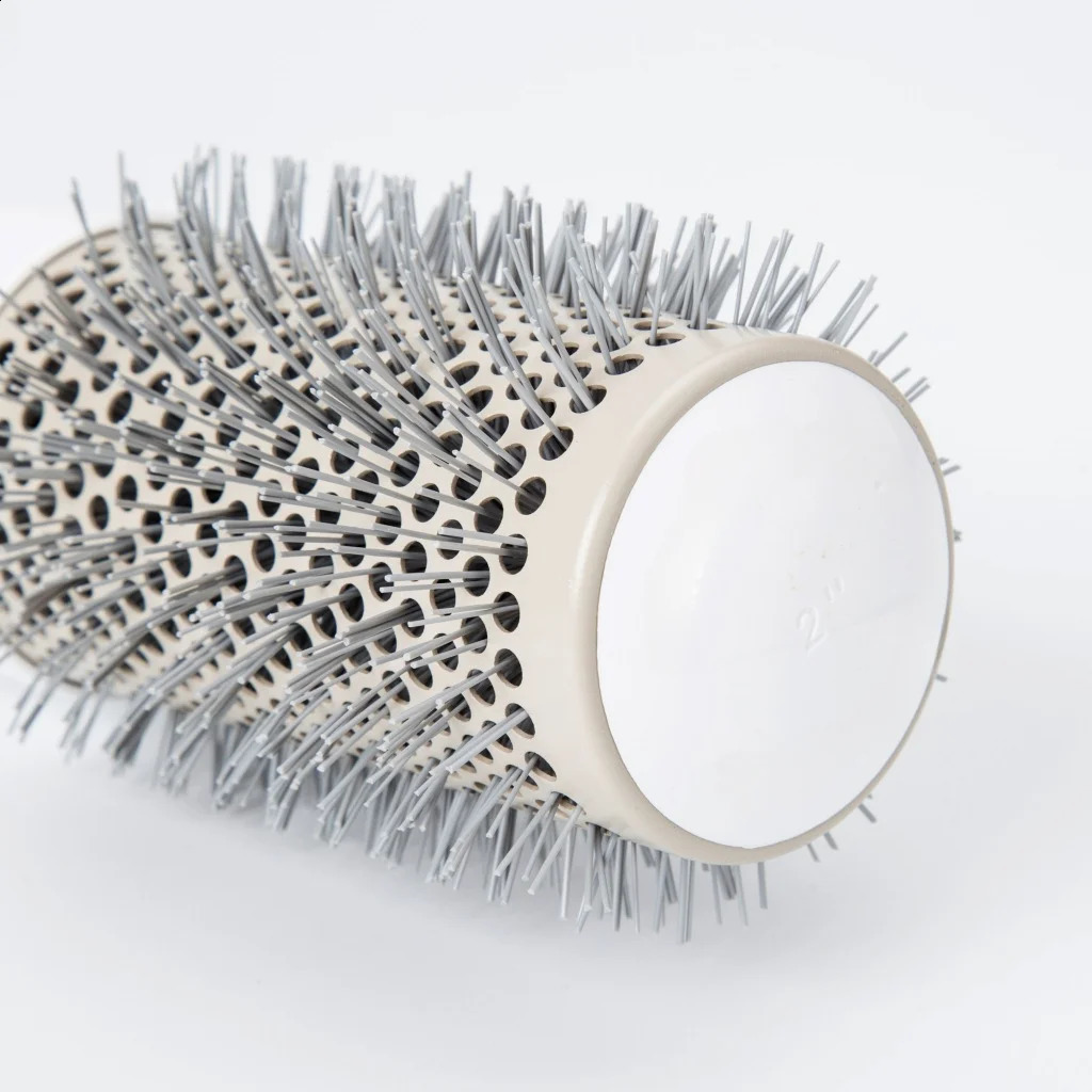 6 Size Hair Brush Nano Hairbrush Thermal Round Barrel Comb Hairdressing Salon Styling Drying Curling 240911