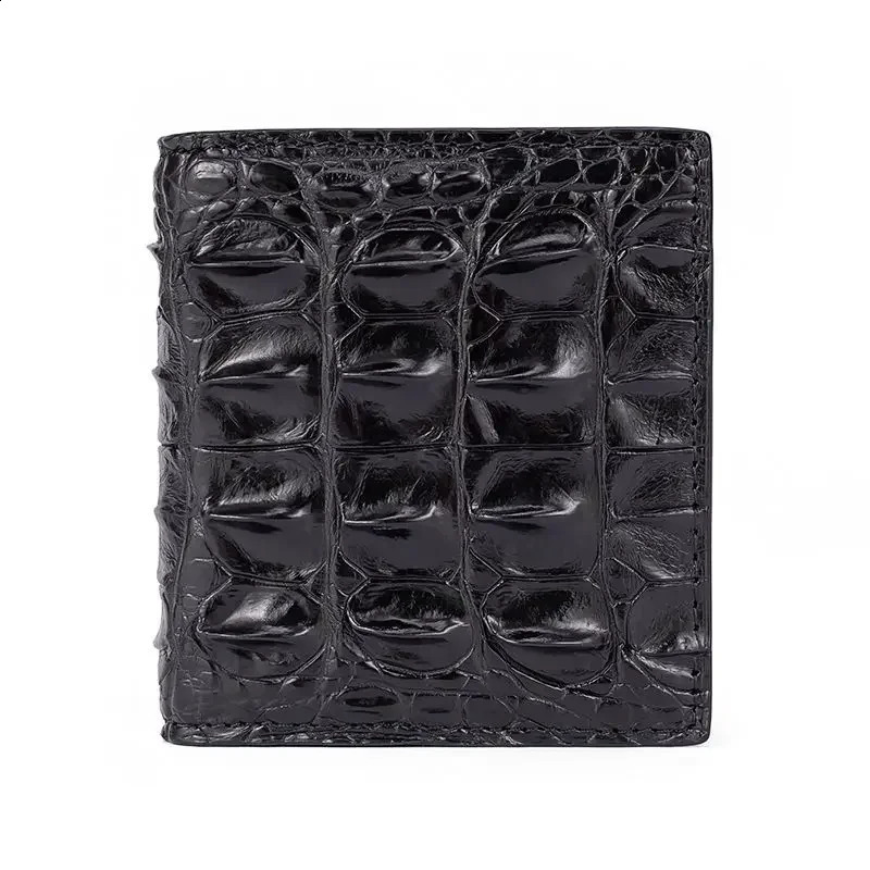 Fashion Business Mens Wallet Genuine Leather Short Organizer Boys y Card Clip 240910