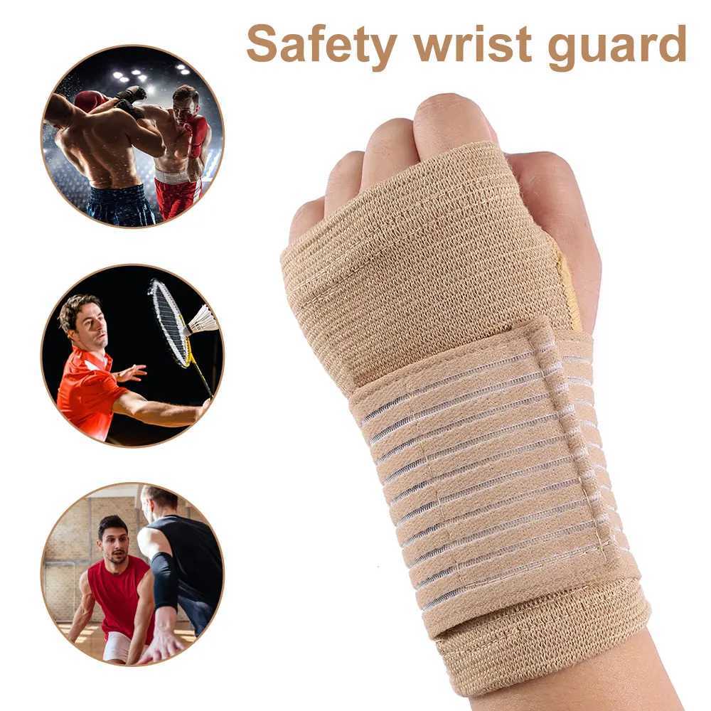 Wrist Support 2pcs Wrist Guard Support Arthritis Gloves Sprain Band Elastic Bandage Wrist Protector Hand Brace Elastic Sports Safety Wristband z240913