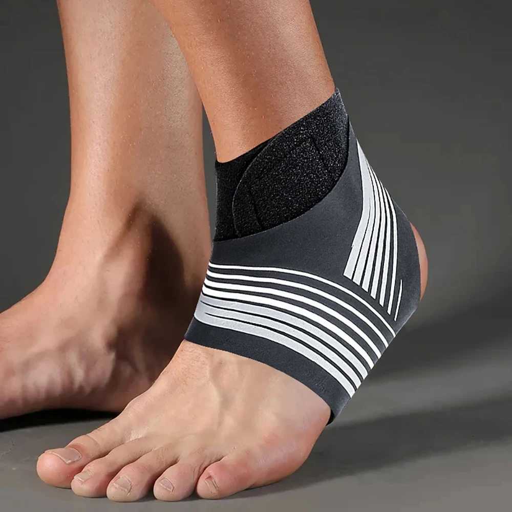 1 Pc Adjustable Compression Ankle Support Men Women Strong Ankle Brace Sports Protection Y240913