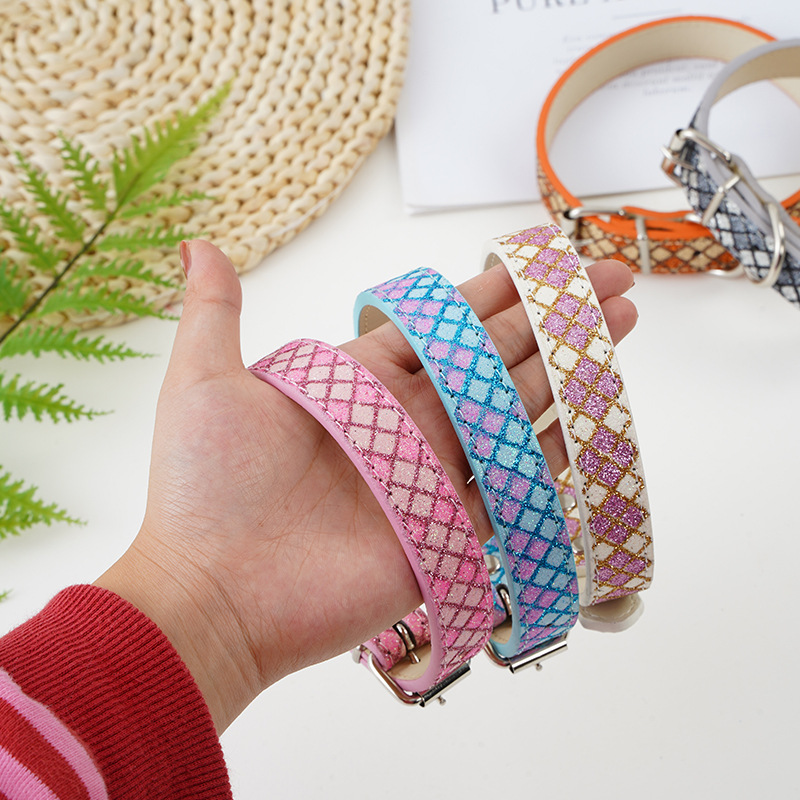 Fashionable Canvas Pet Collar - Camouflage Design for Medium and Large Dogs