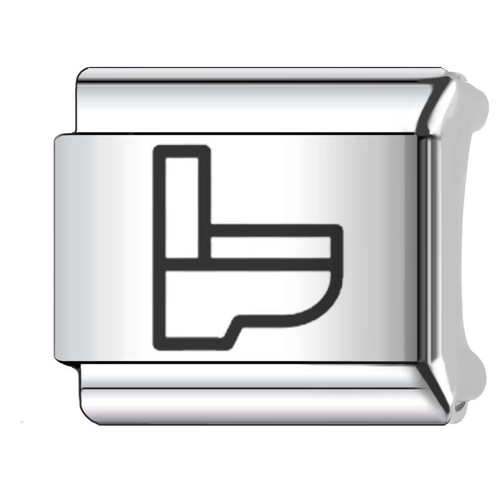 2024 New Women's Gift Cute bead Charms Links Beads Fit 9Mm Stainless Steel Bracelet DIY Making Jewelry Gifts