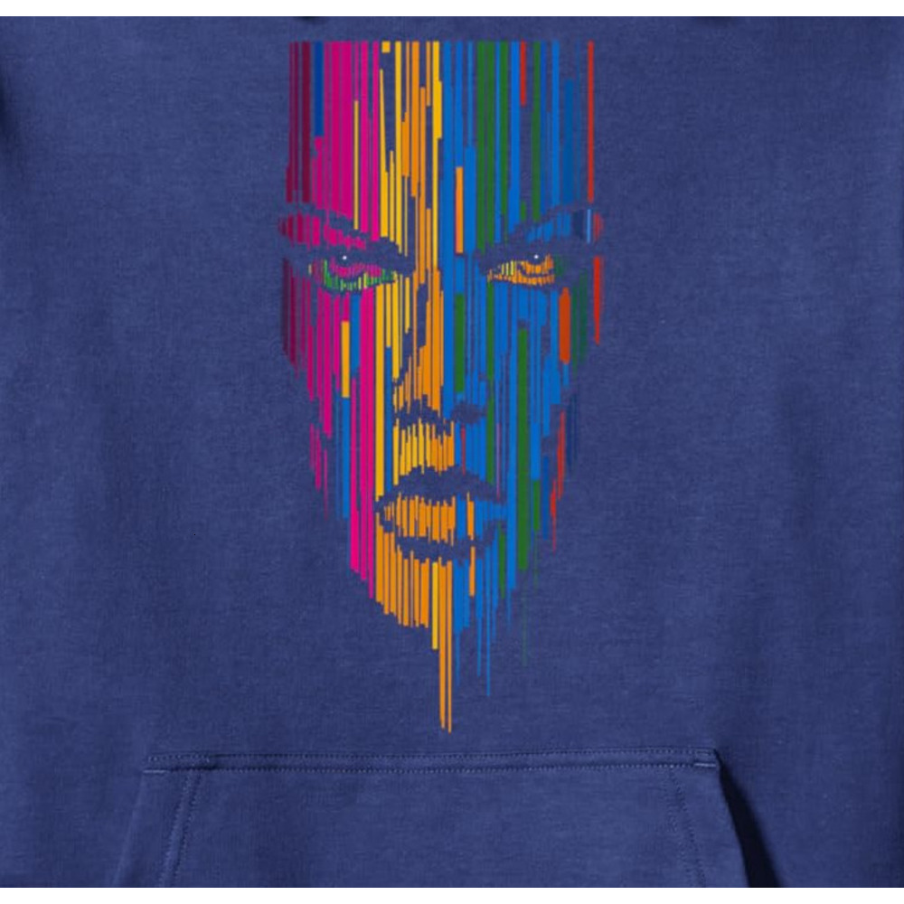 Hoodie for Mens Womens Graphic Design Rainbow Colorful Art Portrait Gift Pullover Hoodie Graphic Hoodies sweatshirt Pullover Long Sleeve