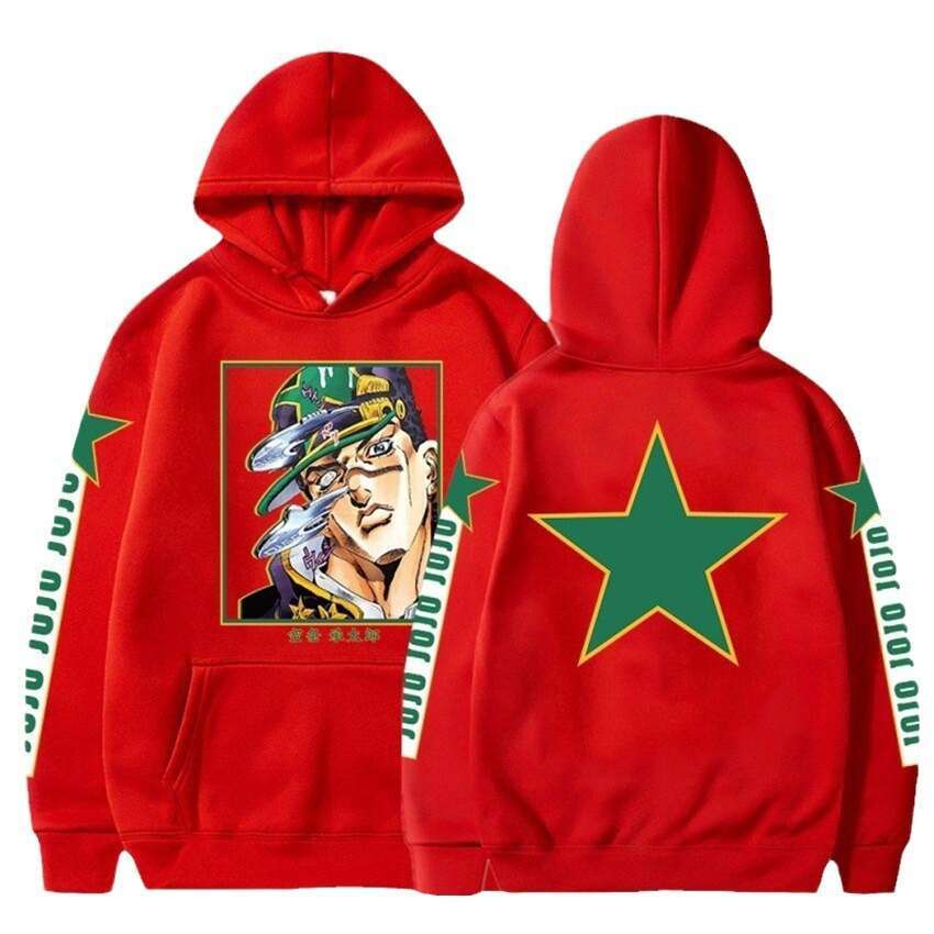 New Cross-Border Anime Wonderful Adventure Cartoon Printing Hoodie Fashion Brand Loose Hoodie Men