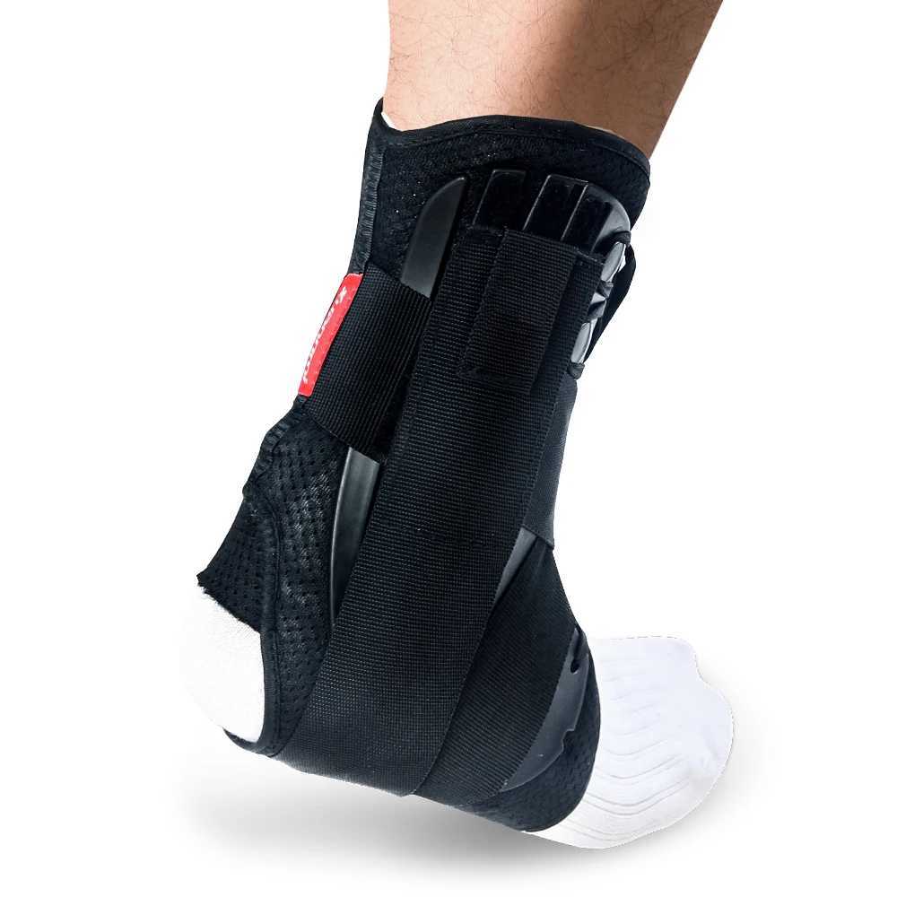 2 Pcs Kuangmi Ankle Support Brace Sports Volleball Foot Stabilizer Basketball Ankle Strap Protector Adjustable Wraps Bandage New Y240913