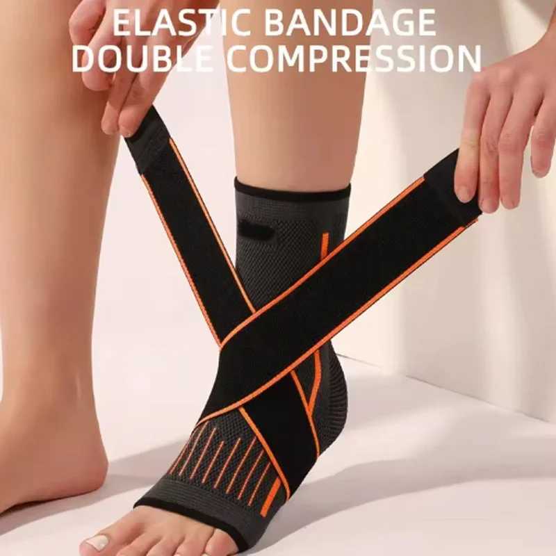 Adjustable Compression Ankle Support Men Women Running Hiking Basketball Ankle Brace Sports Protection Y240914
