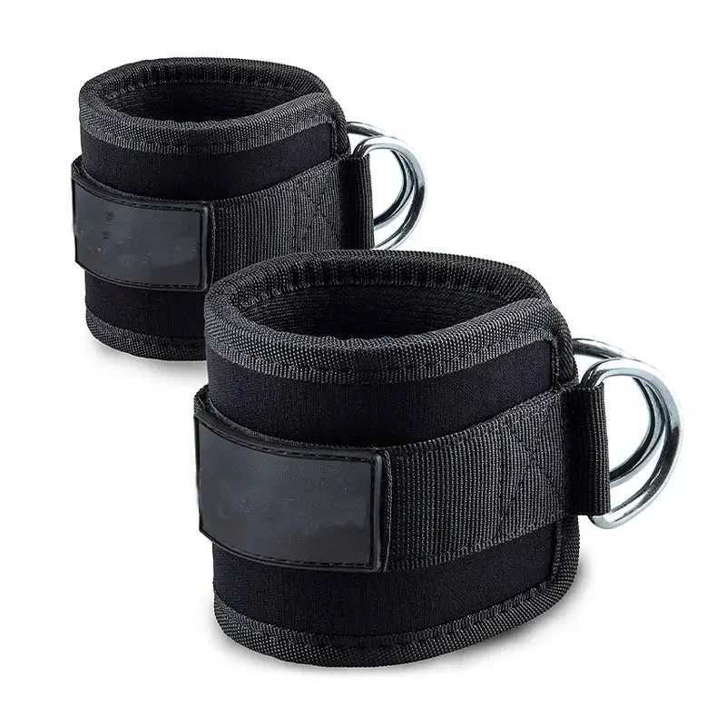 1pc Ankle Straps Cable Machines Workouts Fully Padded Ankle Cuffs for Leg Exercise Adjustable and Breathable Ankle Support Cuffs Y240913
