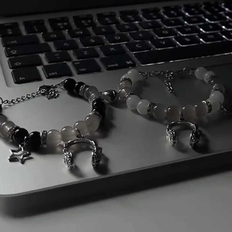 Post sex cigarette bead matching bracelet Y2K CAS inspired jewelry W240913