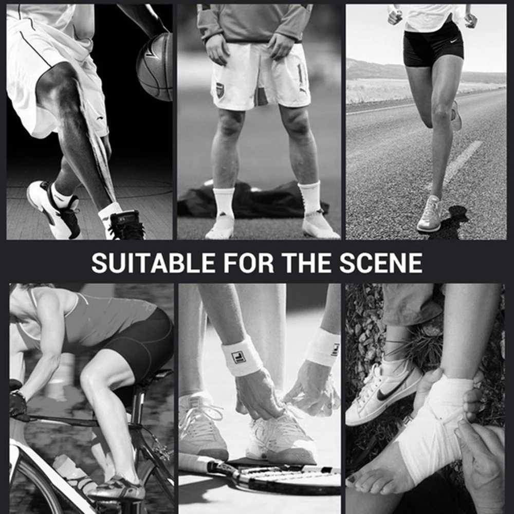 1 Pc The Adjustable Elastic Ankle Brace Ankle Support Lightweight Breathable Compression Anti Sprain Foot Protection Bandage Y240913