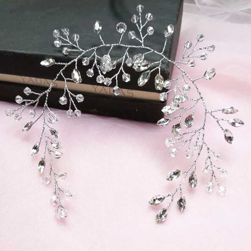 Pearl Crystal Wedding Hair Combs Hair Accessories For Bridal Fashion Headbands Women Bride Hair Ornaments JewelryX240913