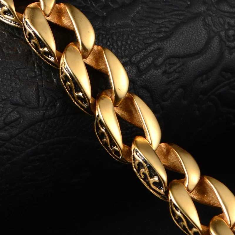 New Fashion Trend Chain Bracelet Mens Classic Daily Matching Simple Handmade Accessories GiftX240913